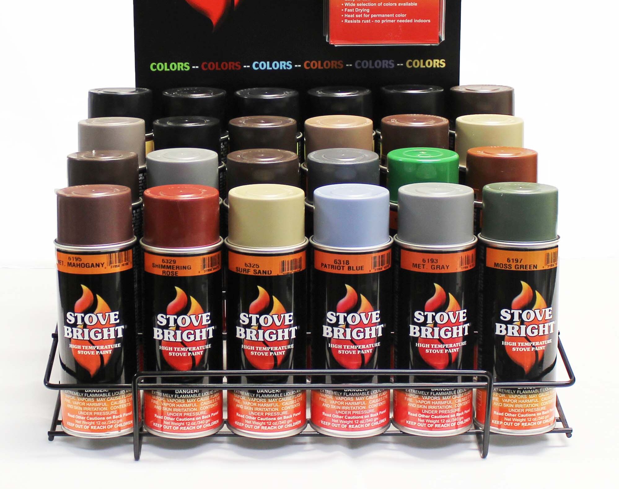 stove bright heat resistant aerosols